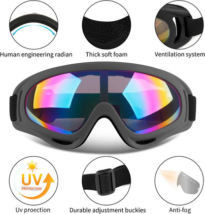 Ski Goggles, 2 Pack